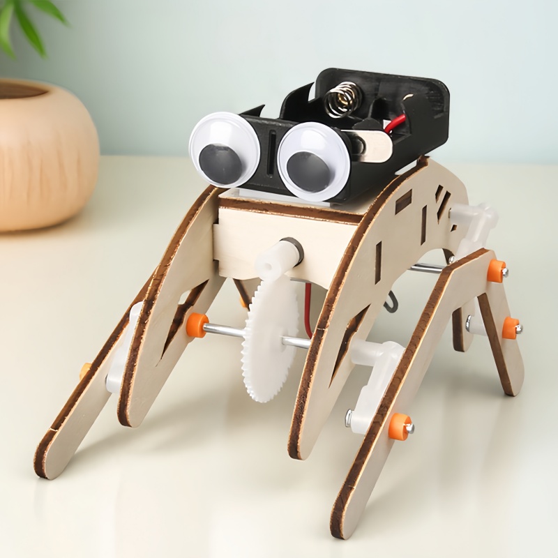 Diy Handmade Walking Spider Ro - Line Follower Robot ulasan dan harga