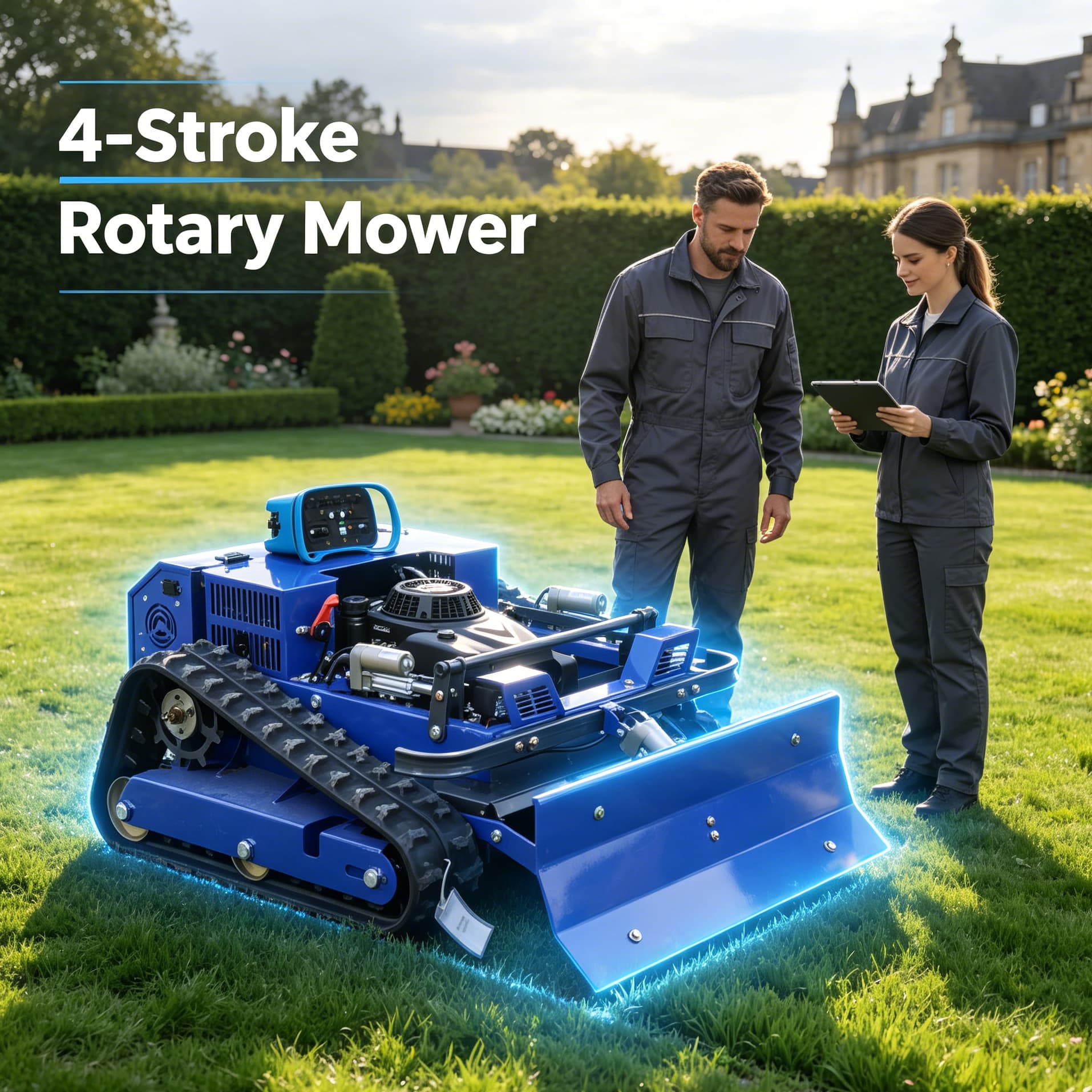 Customized RC Intelligent Lawn - Robot Chassis ulasan dan harga