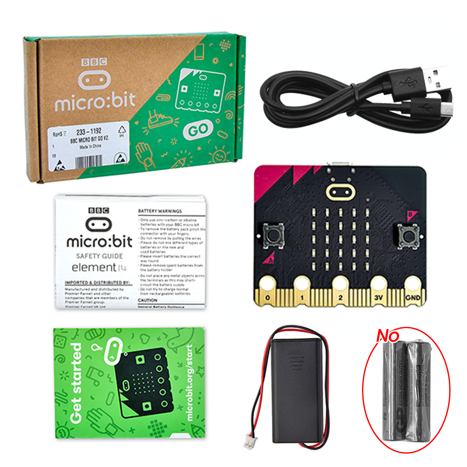 Original BBC Micro Bit V2 Deve - Microbit Robot ulasan dan harga