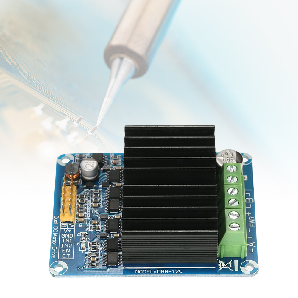 Dual Channel DC Motor Speed Re - Motor Driver Module ulasan dan harga