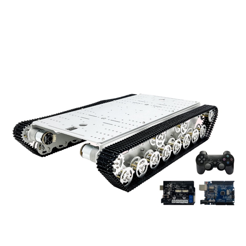 T800S UNO R3 Entry-Level Progr - Tracked Robot Chassis ulasan dan harga
