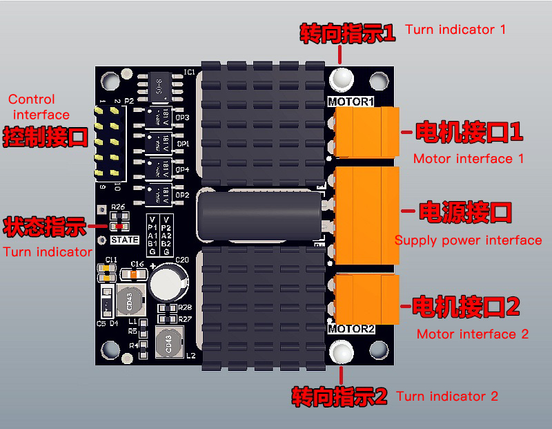 Arduino 24V Motor Driver Board - Motor Driver L298N ulasan dan harga