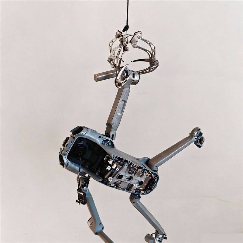 B63B-Drone Accessories Light W - Robot Gripper Claw ulasan dan harga