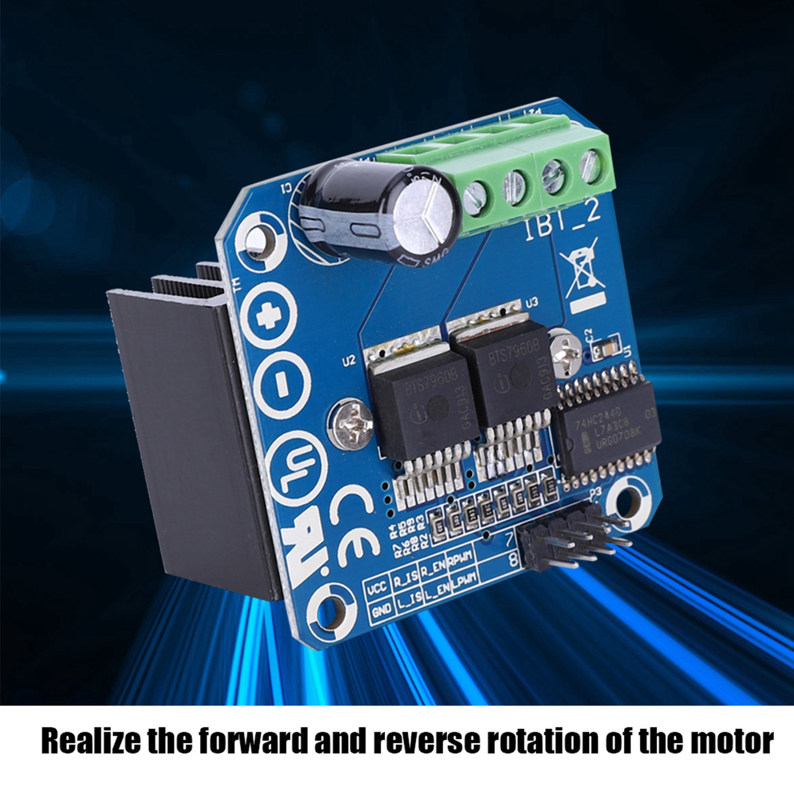 BTS7960 43A Motor Drive Module - Motor Driver Module ulasan dan harga