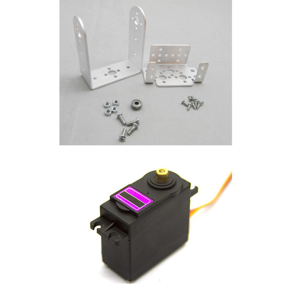 Robotic Pan-tilt Kit Upgraded  - Servo Pan Tilt ulasan dan harga