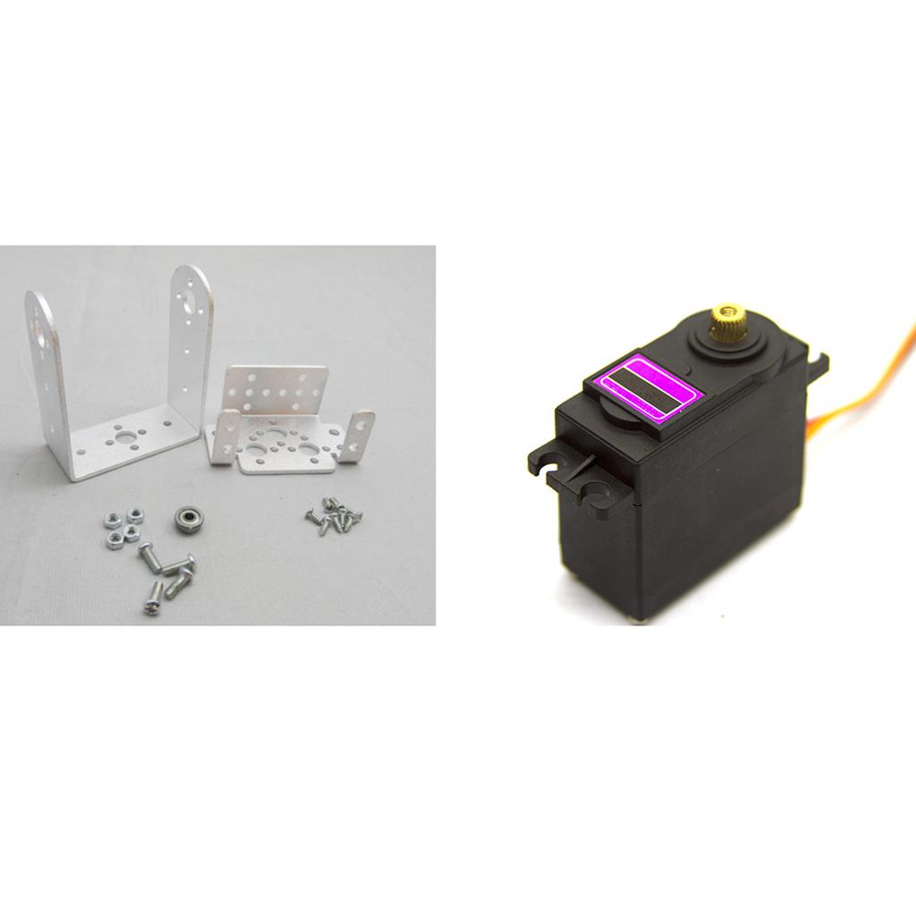 Robotic Pan-tilt Kit Upgraded  - Servo Pan Tilt ulasan dan harga