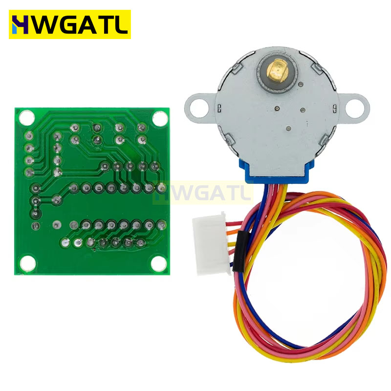 HWGATL 5V 4-Phase 28BYJ-48 DC  - Uln2003 Driver ulasan dan harga