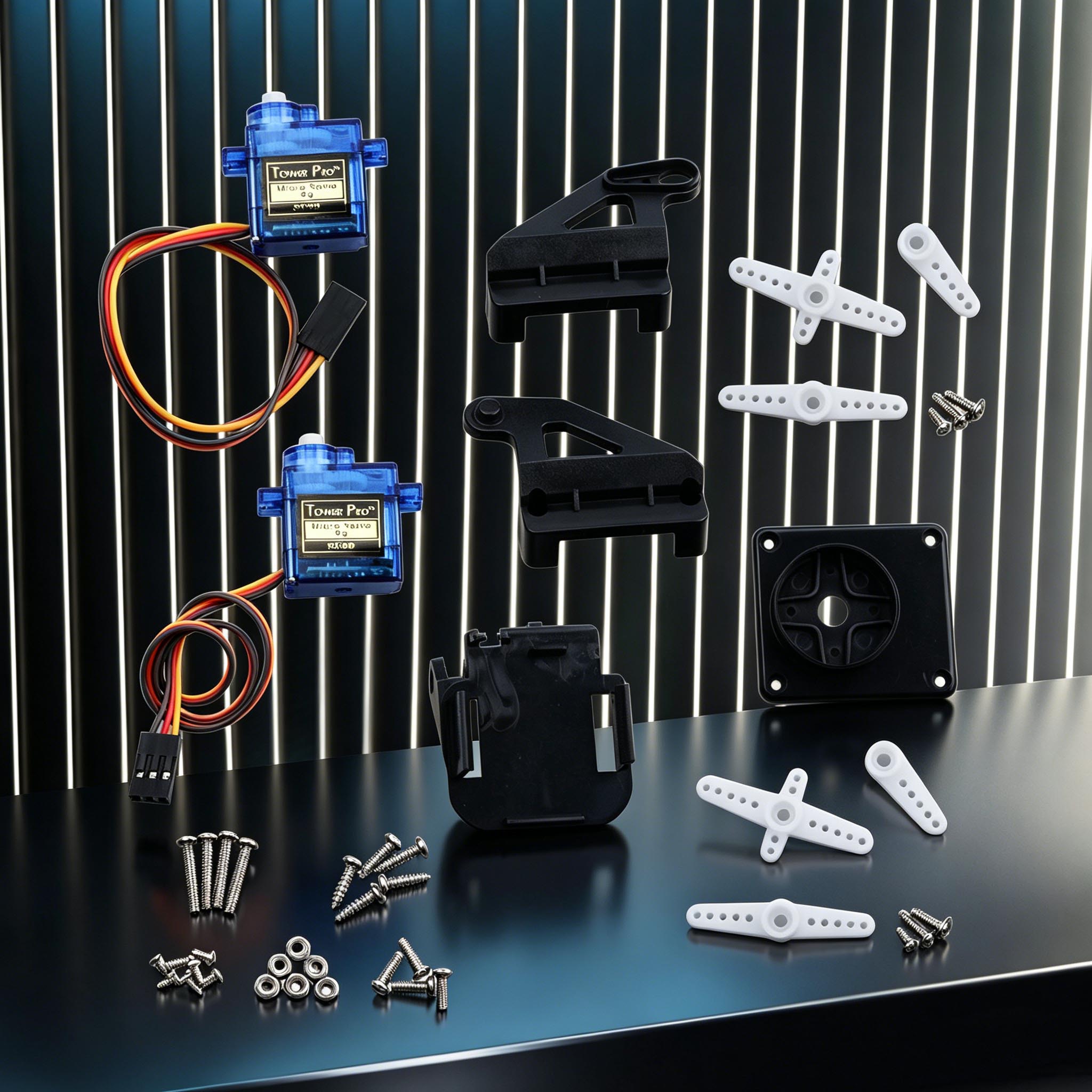 2 Axis Servo Gimbal Bracket FP - Pan Tilt Bracket ulasan dan harga