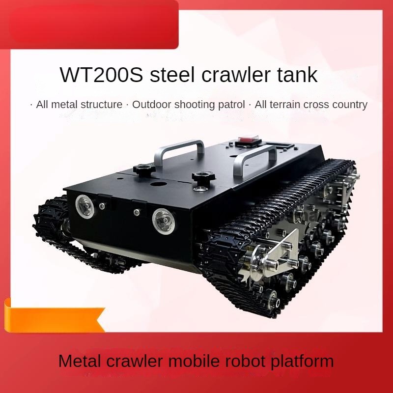 30kg Load RC Tank Chassis Meta - Stm32 Robot ulasan dan harga