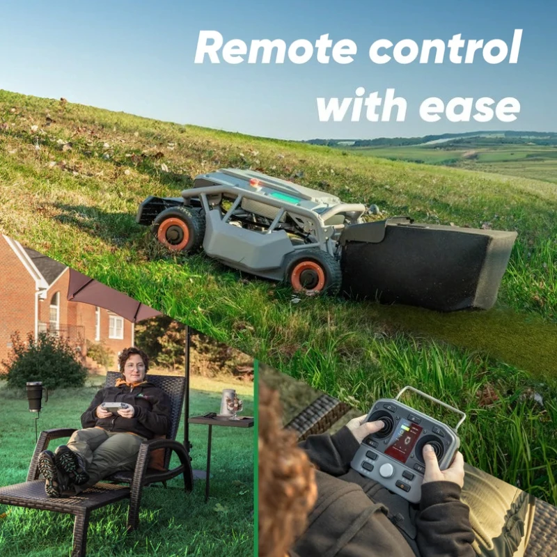 Customized Remote Control Lawn - Robot Wheel ulasan dan harga