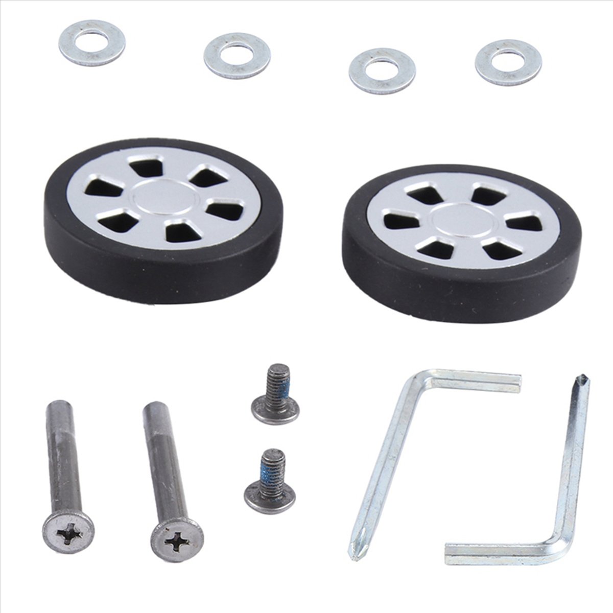 ABQR 55x13mm Set of 2 Luggage  - Caster Wheel ulasan dan harga