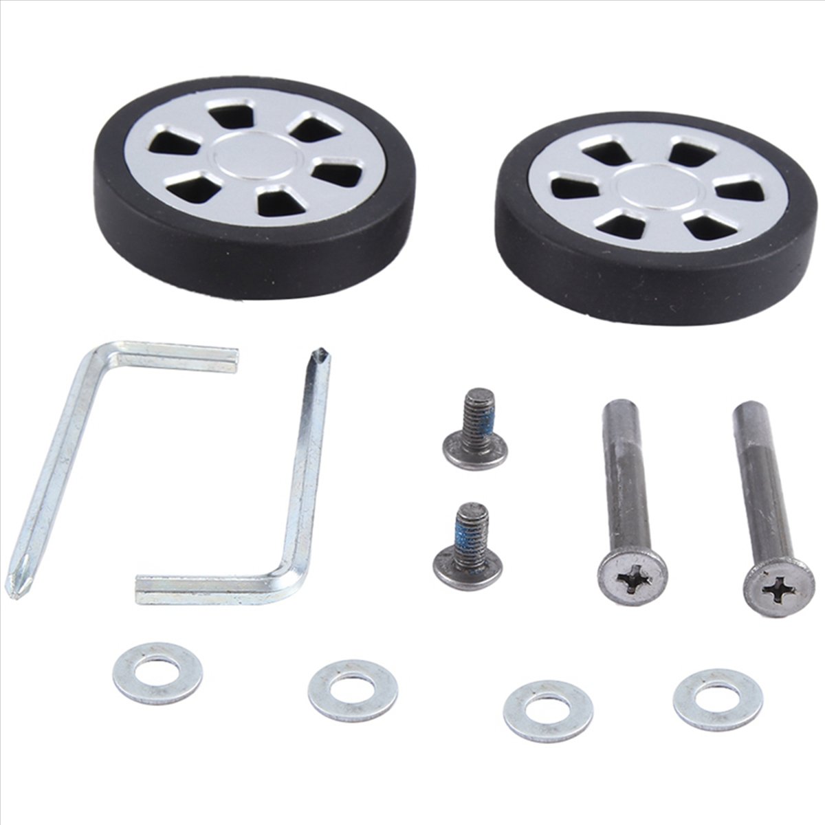 ABQR 55x13mm Set of 2 Luggage  - Caster Wheel ulasan dan harga