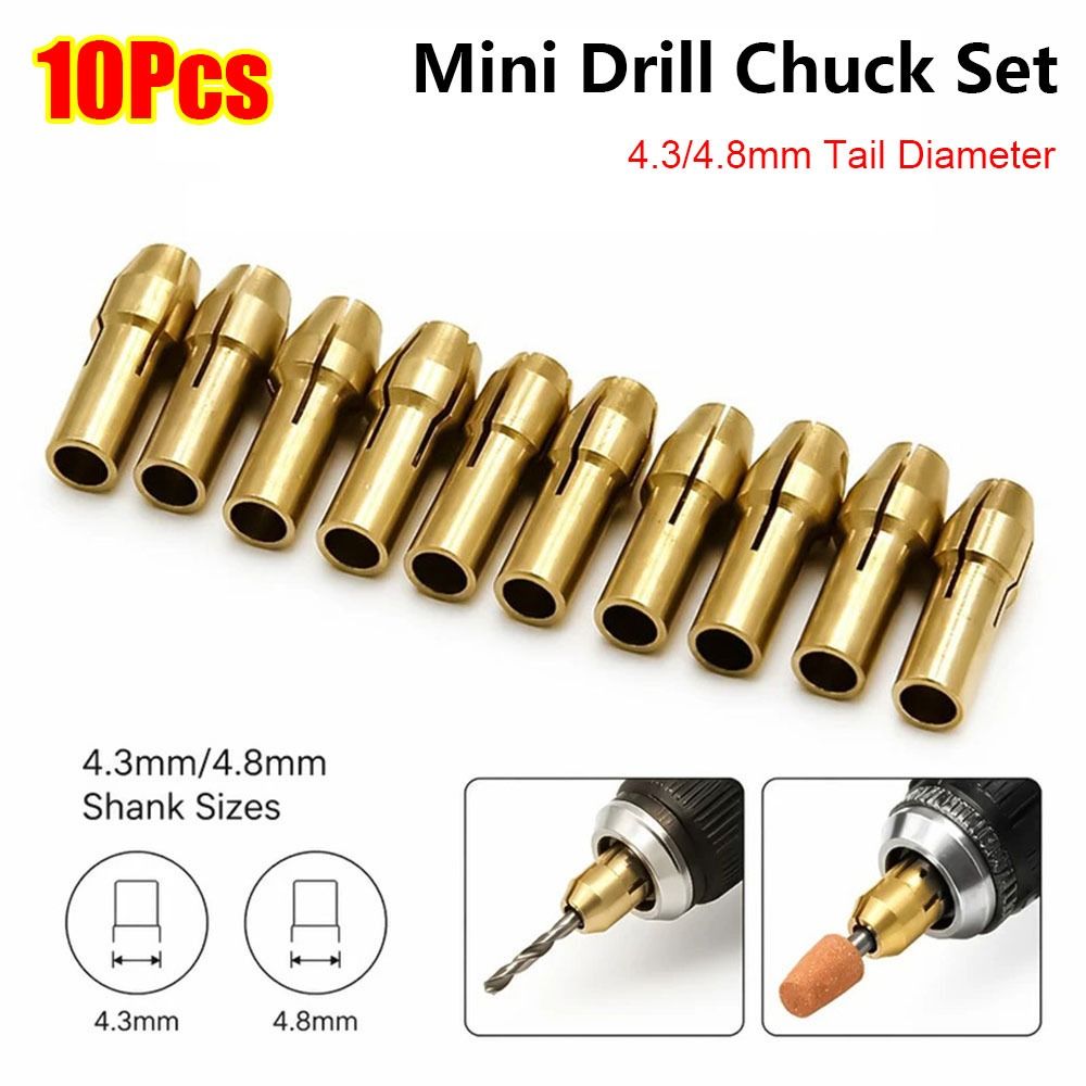 10Pcs 0.5-3.2mm Mini Drill Chu - Microbit ulasan dan harga