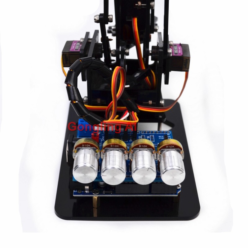 STEM 4 DOF Robot Arm Servo SG9 - Sg90 Servo ulasan dan harga