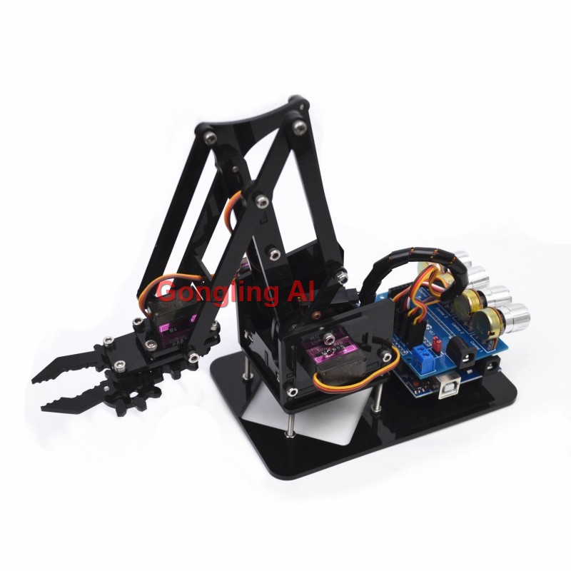 STEM 4 DOF Robot Arm Servo SG9 - Sg90 Servo ulasan dan harga