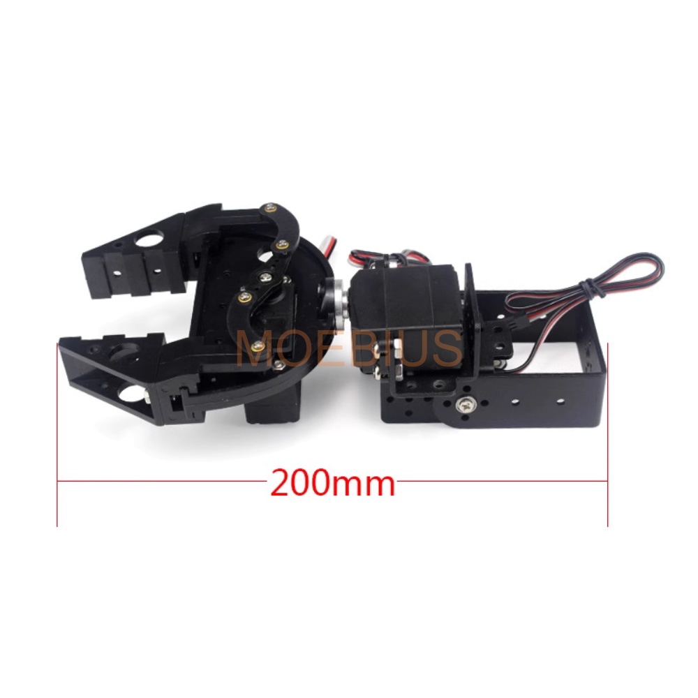2 DOF Robot Arm Claw Gripper M - Robot Gripper Claw ulasan dan harga