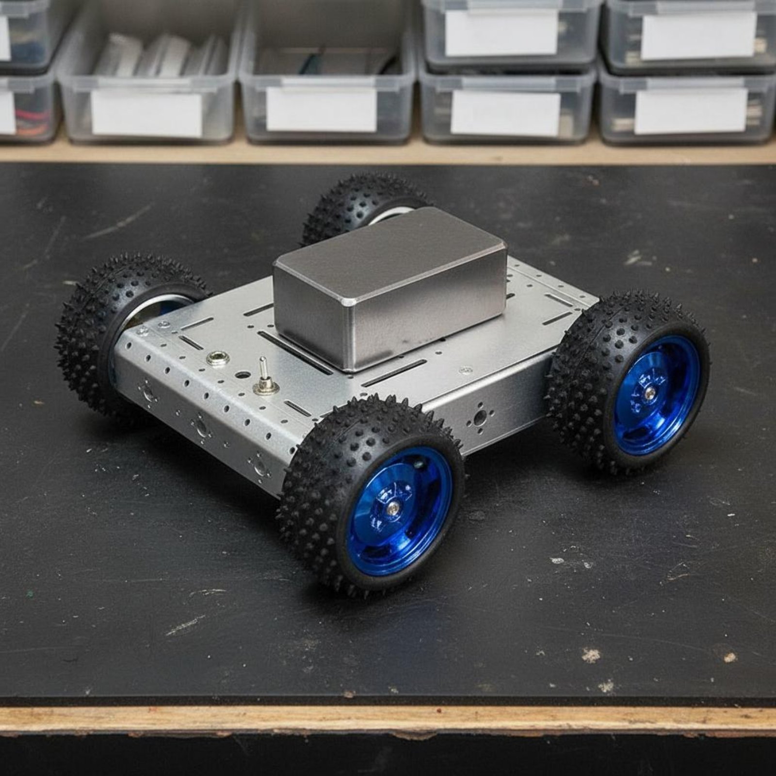 4WD Smart Car Chassis 1.5KG Lo - Robot Chassis ulasan dan harga