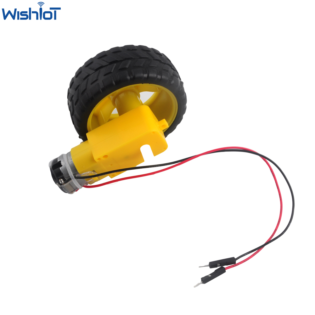 DC3-6V 1:48 Gearbox TT Motor D - Arduino Robot ulasan dan harga