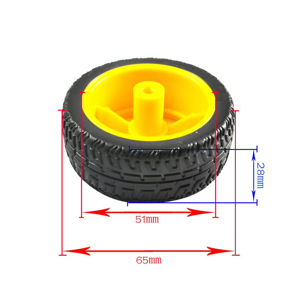 DC3-6V 1:48 Gearbox TT Motor D - Arduino Robot ulasan dan harga
