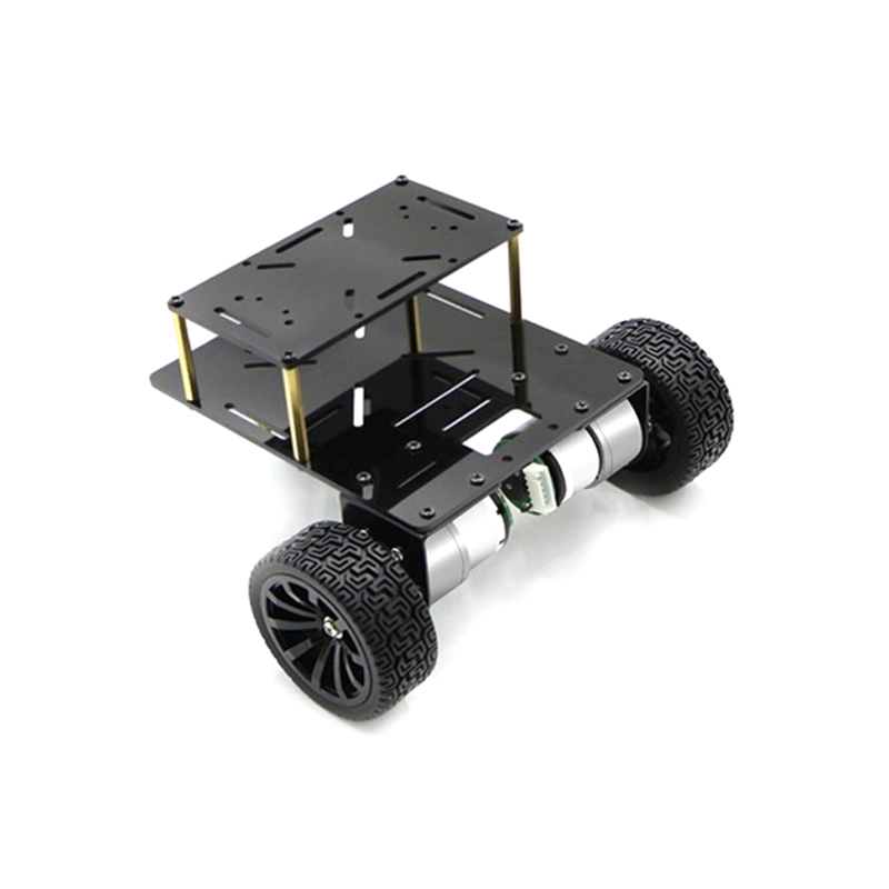 3WD Robot Car DC / Stepper Mot - Tracked Robot Chassis ulasan dan harga