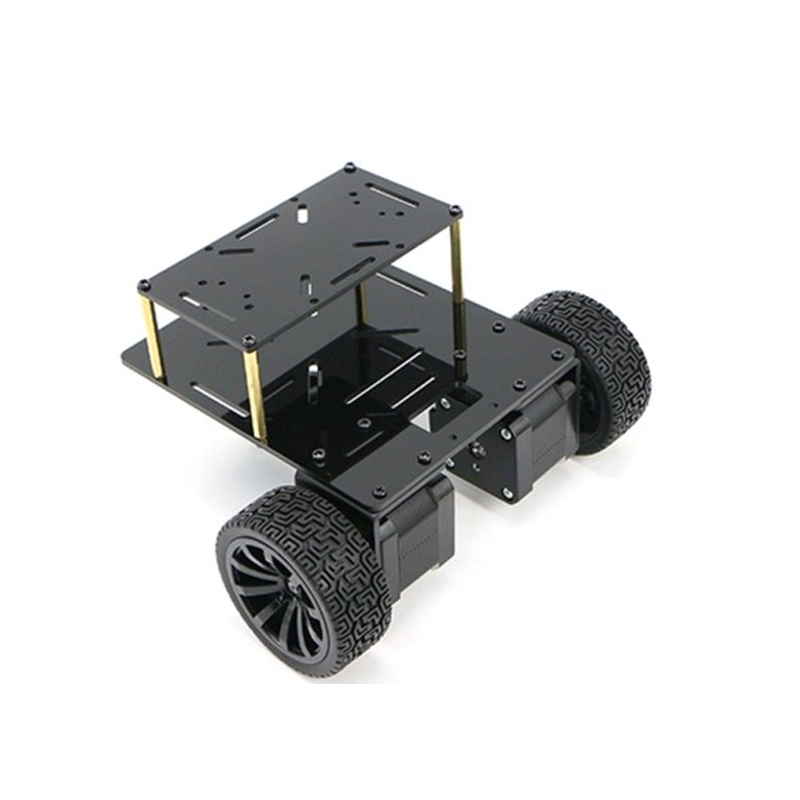 3WD Robot Car DC / Stepper Mot - Tracked Robot Chassis ulasan dan harga