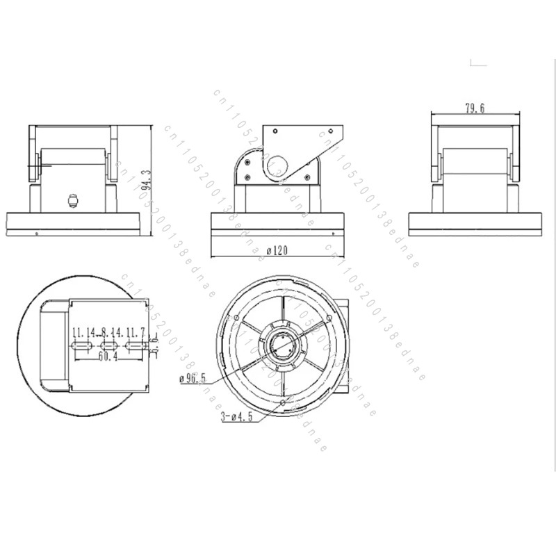 RS485 Electric Pan-Tilt Bracke - Pan Tilt Bracket ulasan dan harga