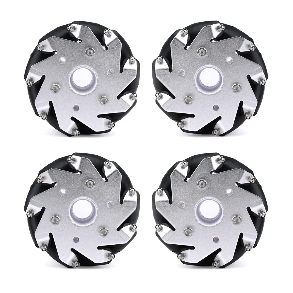 4pcs 60-127mm Mecanum Wheels O - Omni Wheel ulasan dan harga