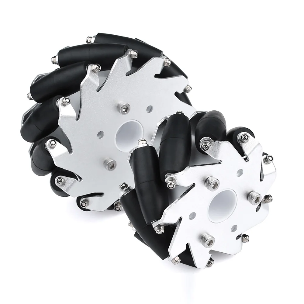4pcs 60-127mm Mecanum Wheels O - Omni Wheel ulasan dan harga