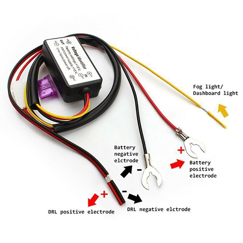 Car LED Daytime Running Light  - Robot Car Kit ulasan dan harga