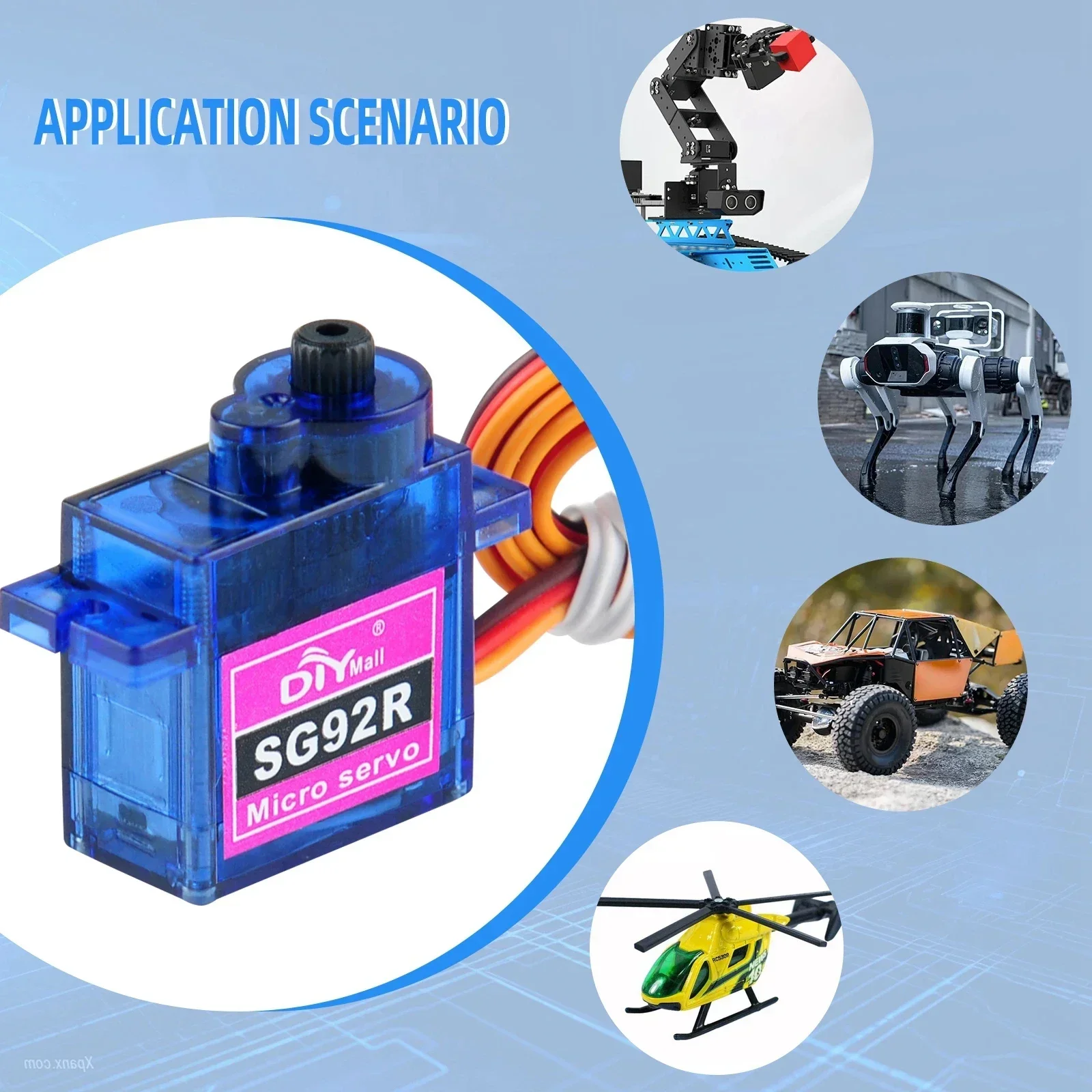 1/2/4/10 PCS SG92R 9g Micro An - Micro Servo ulasan dan harga