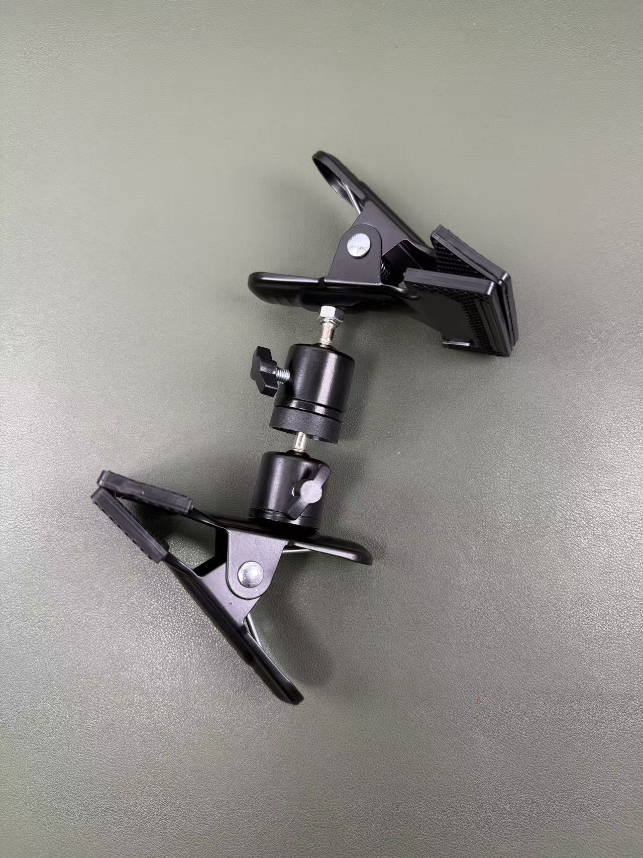 Universal Double Headed Clamp  - Pan Tilt Bracket ulasan dan harga