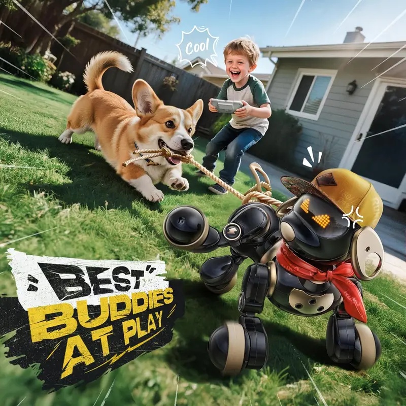 Smart Remote Control Robot Dog - Robot Remote Control ulasan dan harga