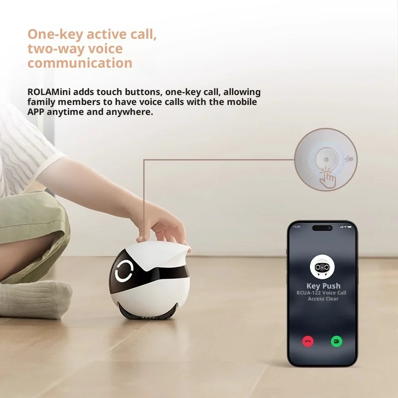 Enabot ROLA Mini Smart Robot I - Ros Robot ulasan dan harga