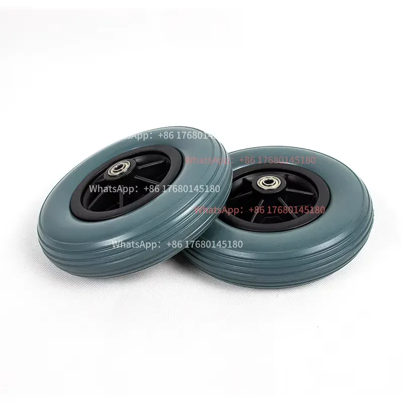8x2 Inch PU Foam Solid Wheelch - Caster Wheel ulasan dan harga