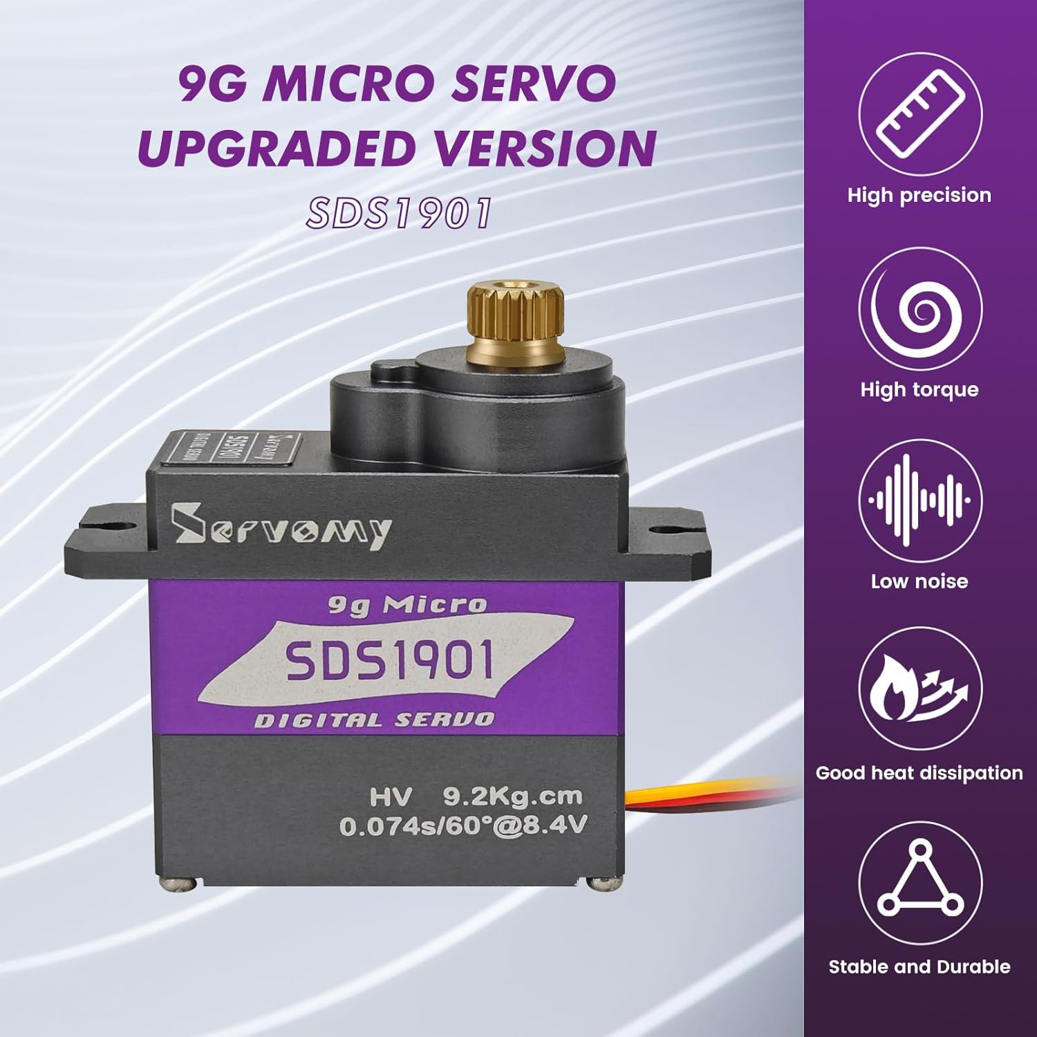SERVOMY-SDS1901 Digital 9G Mic - Sg90 Servo ulasan dan harga