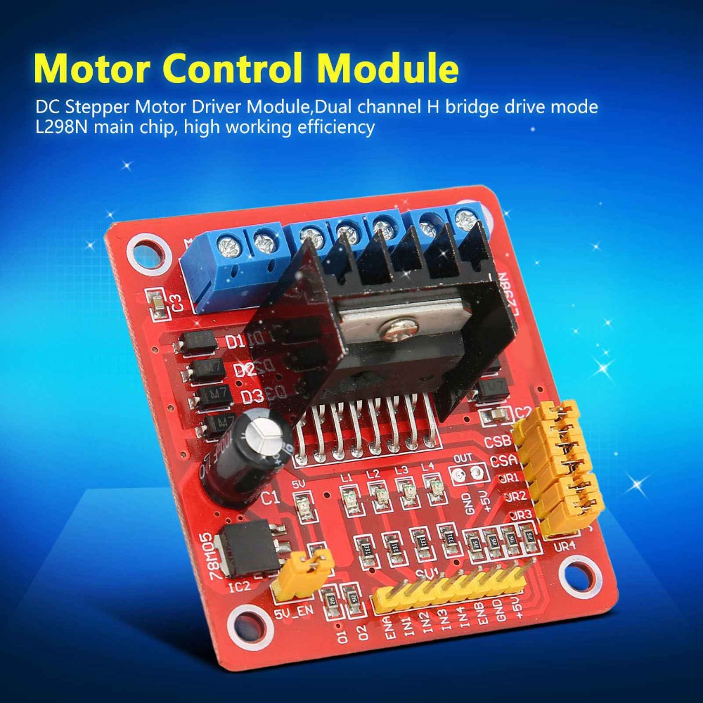 L298N Stepper Motor Driver Mod - L298N Module ulasan dan harga