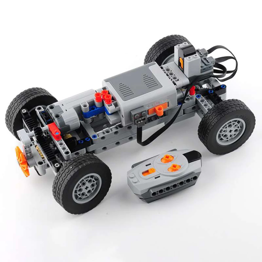 MOC 4WD Remote Control Car Cha - Robot Car Kit ulasan dan harga