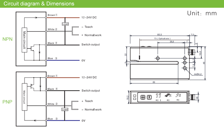 Akusense Transparent Slot Labe - Ultrasonic Distance Sensor ulasan dan harga