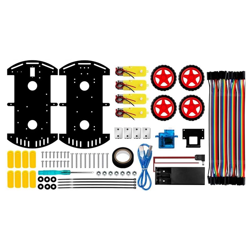 WOWFU-4WD Smart Robot Car Kit  - Arduino Robot ulasan dan harga