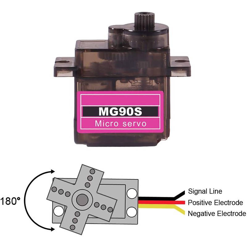 MG90S Servo 5/10/20/40Pcs All  - Sg90 Servo ulasan dan harga