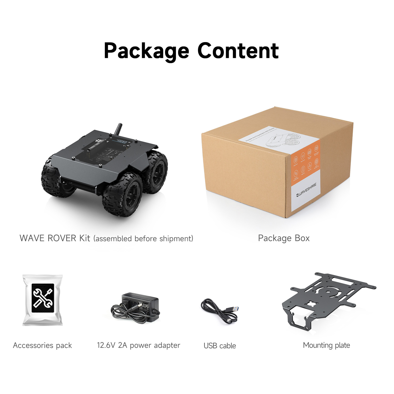 Waveshare WAVE ROVER Flexible  - Robot Chassis ulasan dan harga