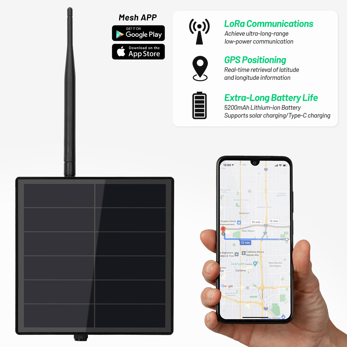 Solar Powered LoRa Meshcore No - Robot Arm Kit ulasan dan harga