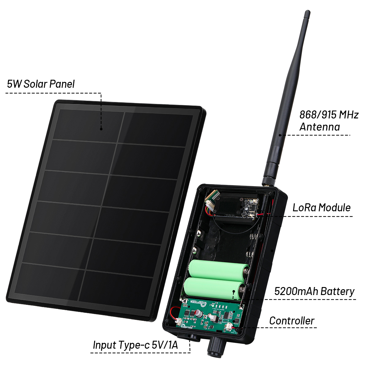 Solar Powered LoRa Meshcore No - Robot Arm Kit ulasan dan harga