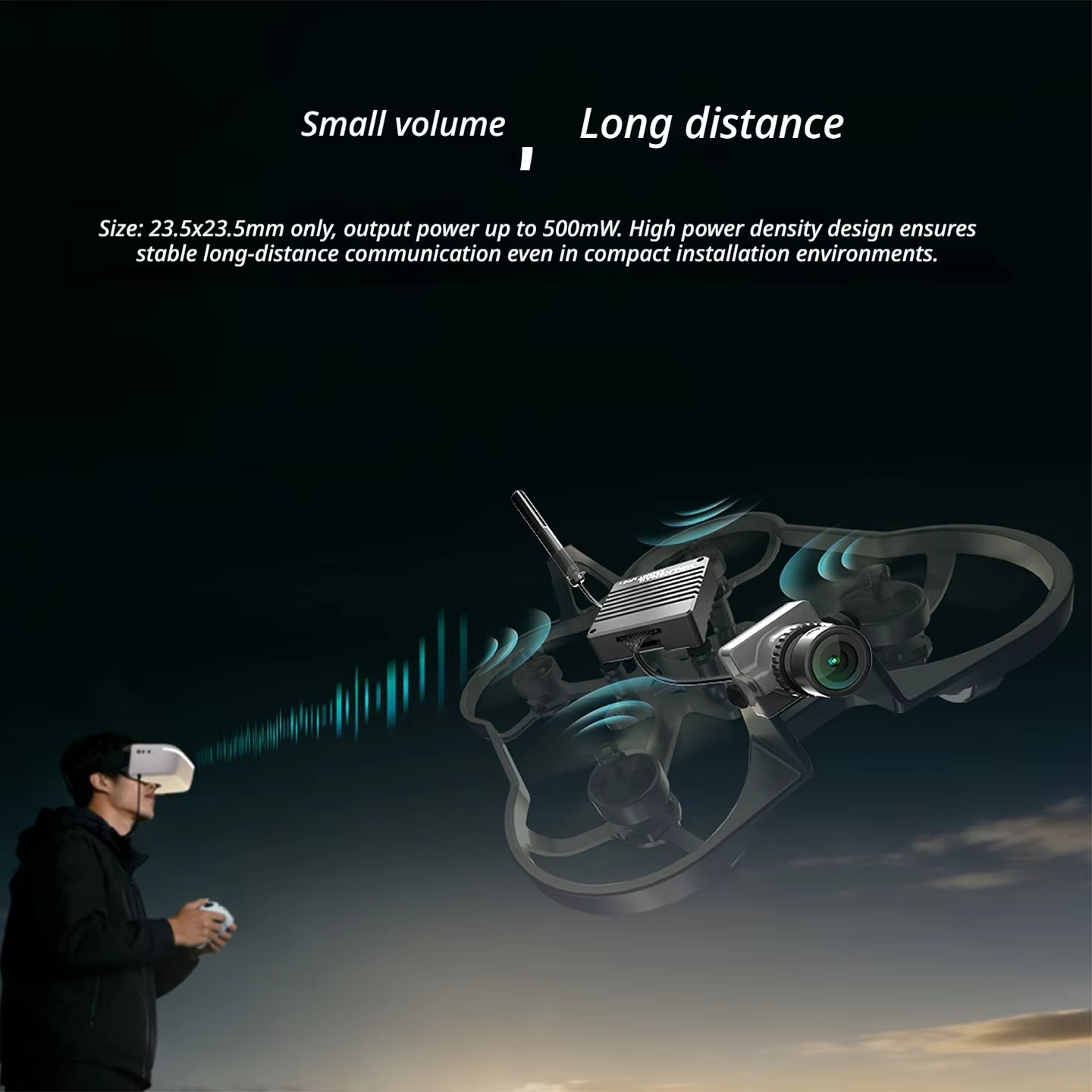CADDXFPV Walksnail Ascent Lite - Pan Tilt Bracket ulasan dan harga