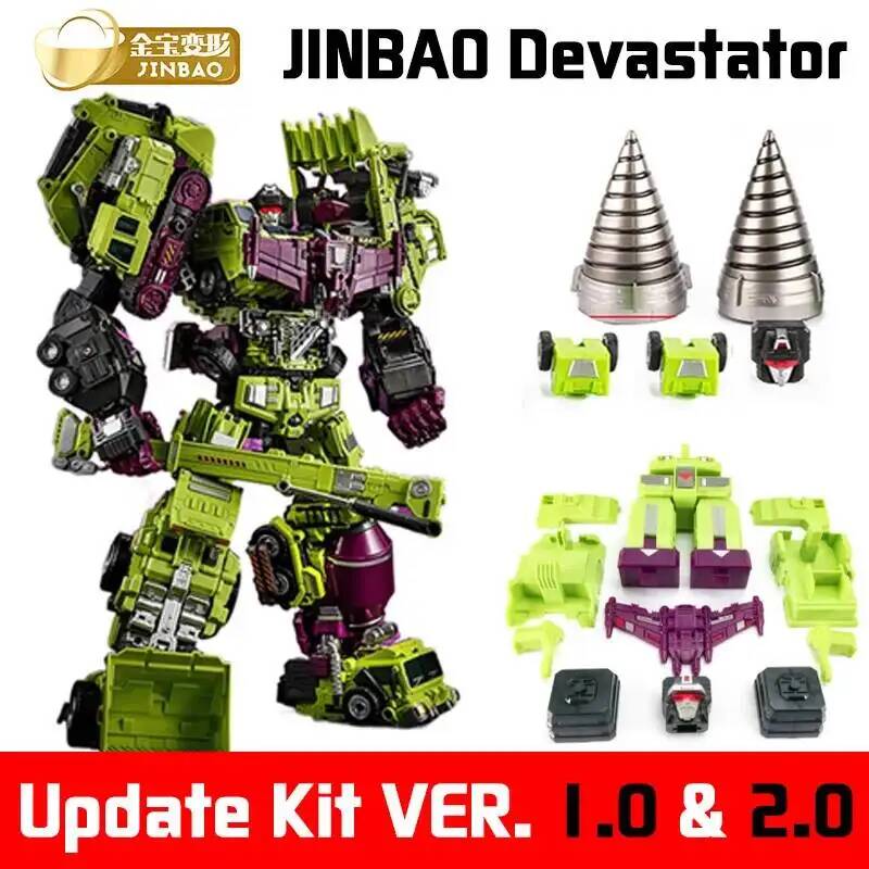 Jinbao Devastator Update Kit P - Robot Car Kit ulasan dan harga