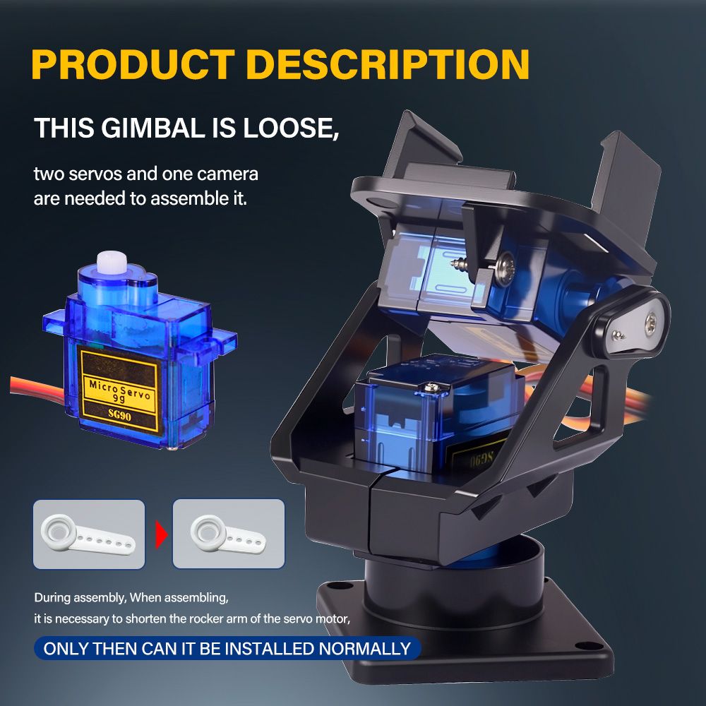 9IMOD Mini Camera Platform 20G - Pan Tilt Bracket ulasan dan harga