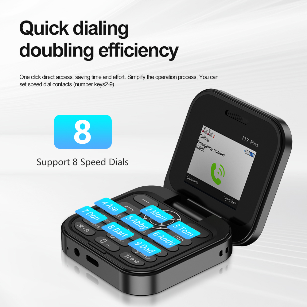 SERVO I17 Pro 2G GSM Mini Flip - Servo Pan Tilt ulasan dan harga