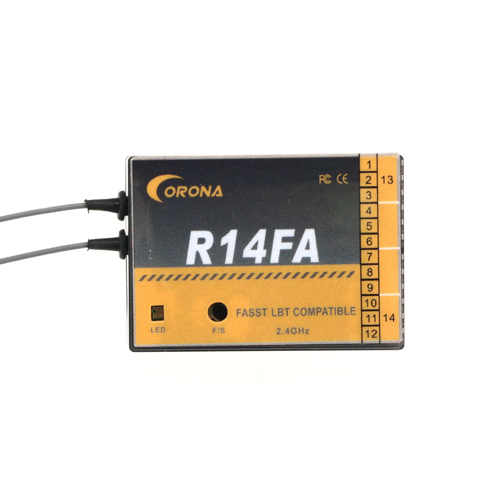 Corona R14FA 14CH RC Model Rec - Micro Servo ulasan dan harga