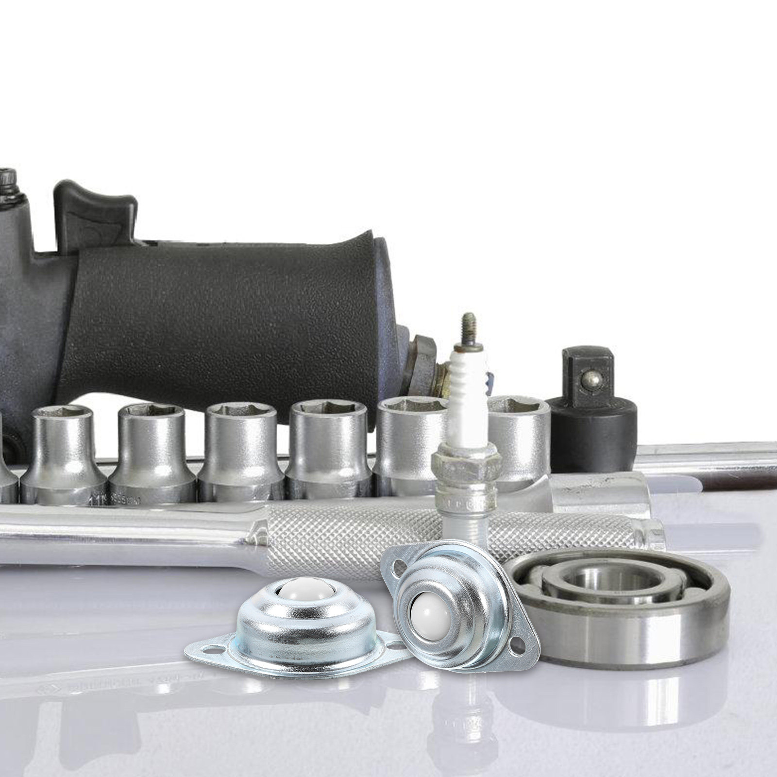 12Pcs Nylon Ball Bearing Unive - Caster Wheel ulasan dan harga