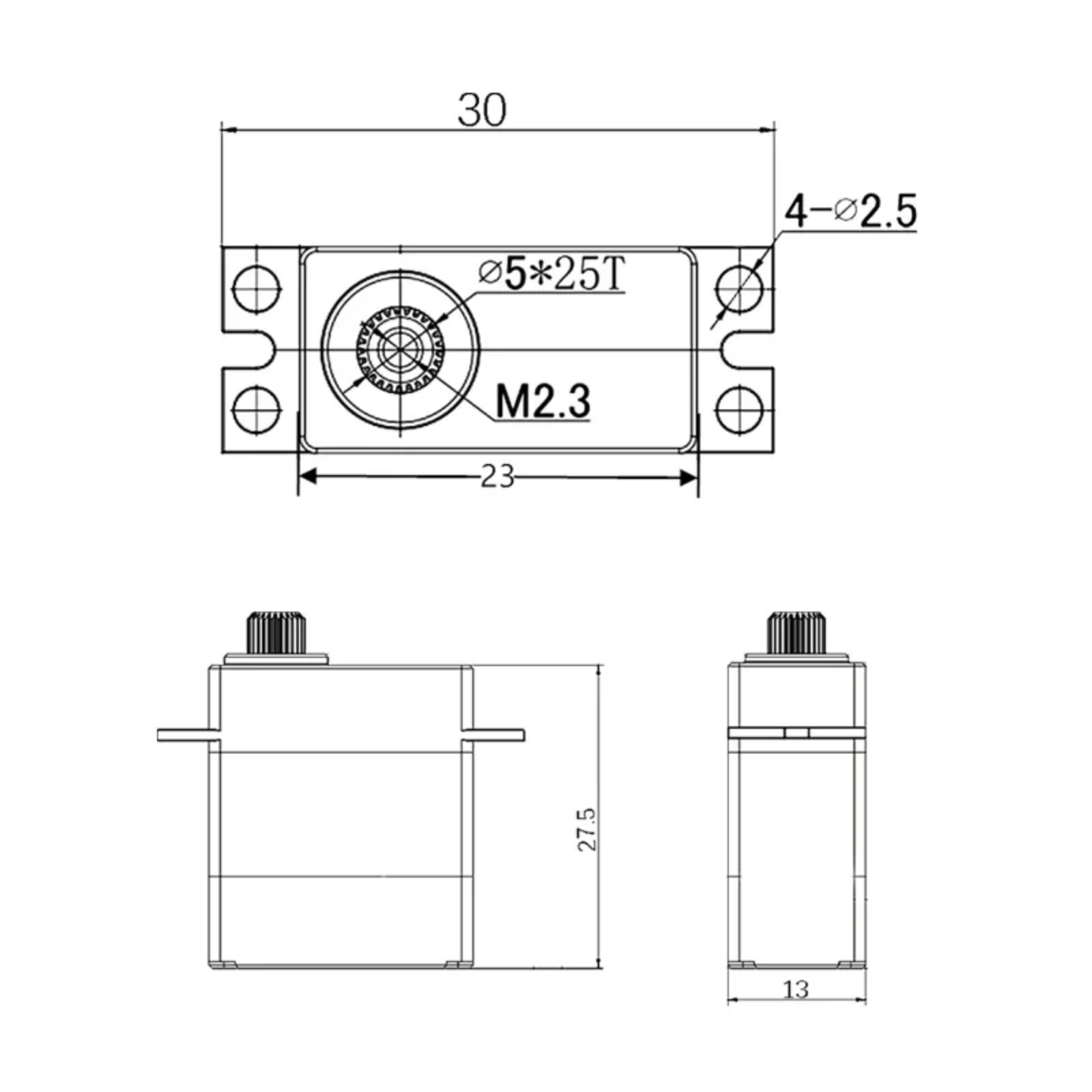 GX Coreless Digital Micro Serv - Micro Servo ulasan dan harga